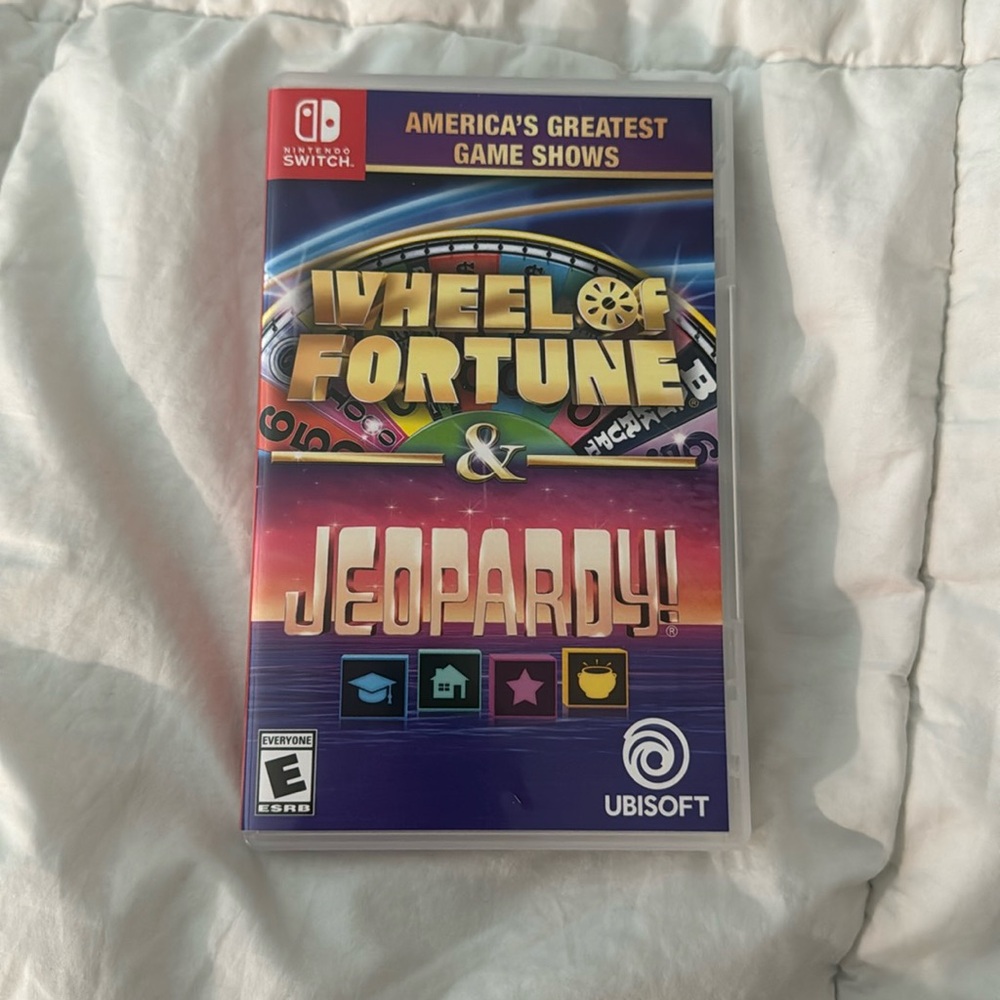 Nintendo Switch Wheel of Fortune and Jeopardy Game